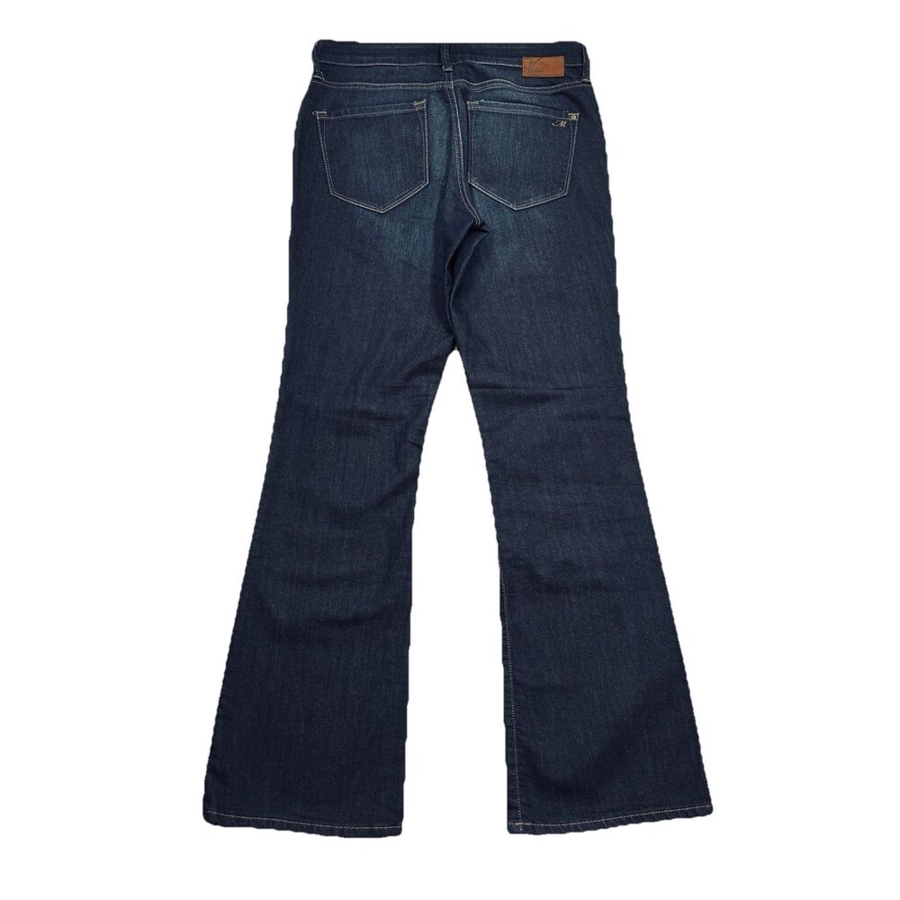 Mavi Molly Mid Rise Classic Bootcut Jeans 30 (29x30.5) Dark Blue Denim Womens - Picture 4 of 10
